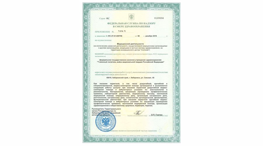 лицензии