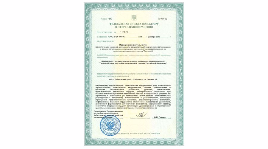 лицензии